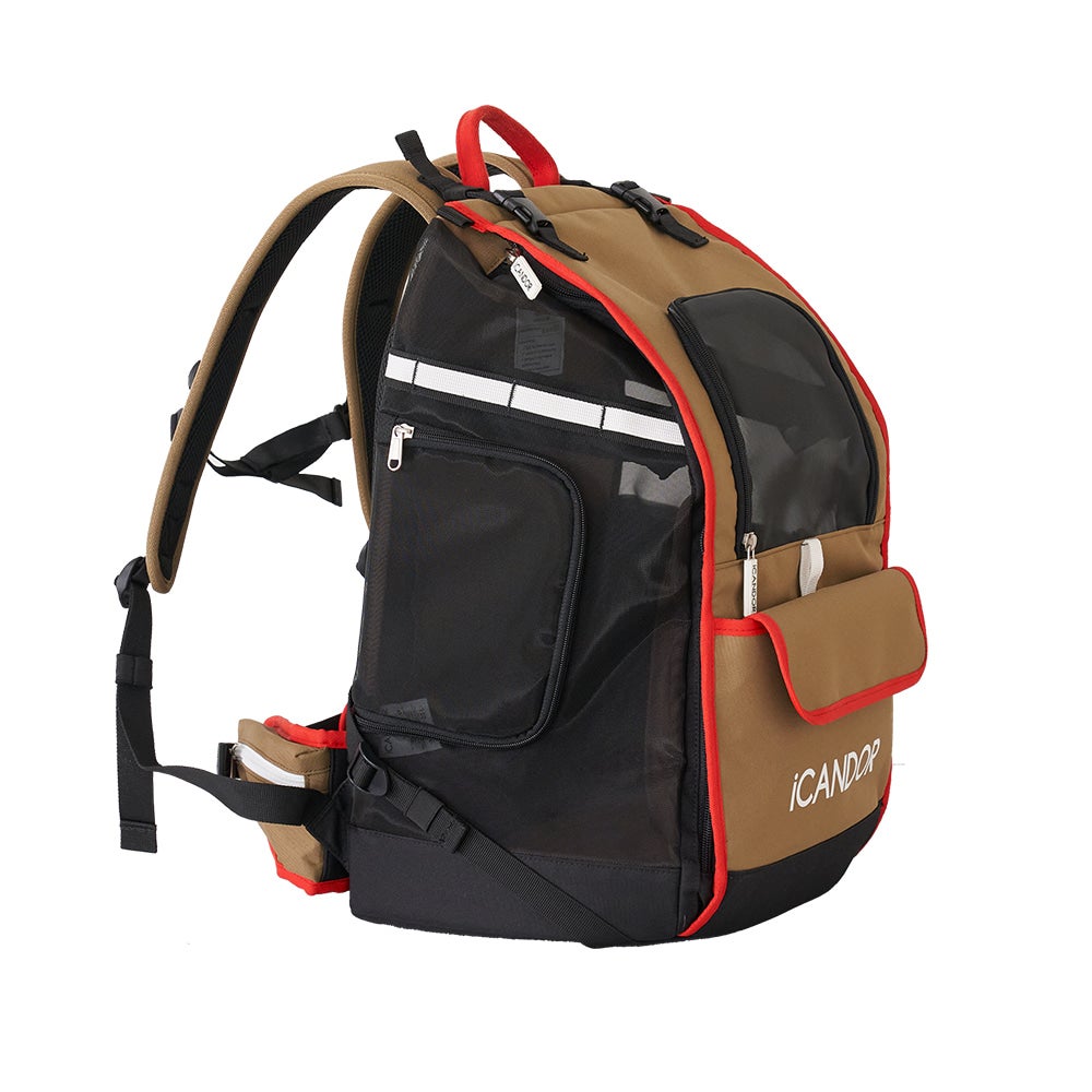 ICANDOR アイキャンダー JIGE BAG VIVID KHAKI ペット ペットキャリー
